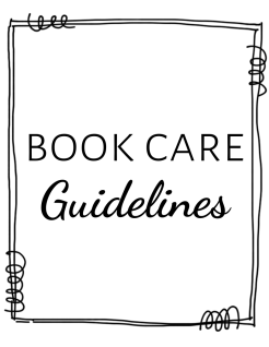 Book Care Guidelines
